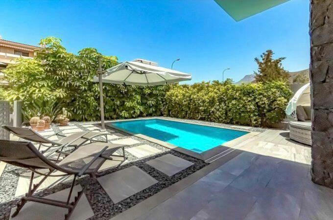 لوس كريستيانوس Luxury Villa Tropical Private Heated Pool المظهر الخارجي الصورة